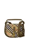 Burberry Small Handbag With Adjustable Strap And Check Pattern