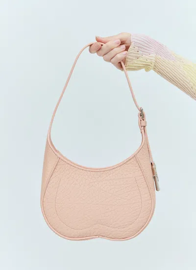 Burberry Women Small Chess Shoulder Bag In Pink