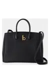 Burberry Small Rocking Horse Shopper Bag In Black