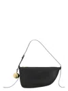 Burberry Curved Shape Gold-tone Hardware Shoulder Bag