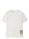 Burberry Cotton Check Label T-shirt