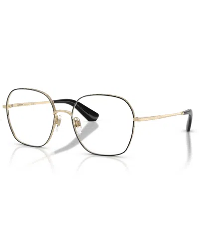 Burberry Women's Square Eyeglasses, Be1399 In Black