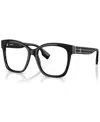 Burberry Women's Square Eyeglasses, Be236351-o In Black