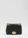 Burberry Small Strand Quilted Leather Shoulder Bag In Black