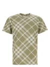 Burberry Printed Stretch Cotton Blend T-shirt