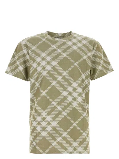 BURBERRY WOMEN'S STRETCH COTTON BLEND T-SHIRT