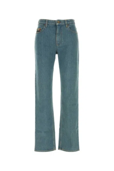 Burberry Dalia Jeans In Blue