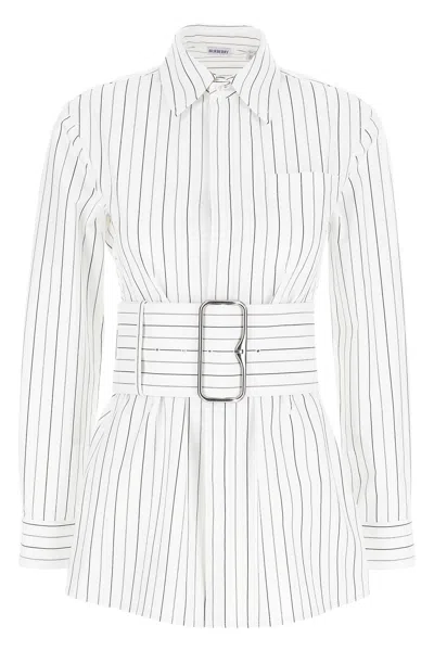 BURBERRY BURBERRY WOMEN STRIPED SHIRT