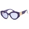 Burberry Women's Be4361 51mm Sunglasses In Blue