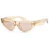 Burberry Women's Be4415u 52mm Sunglasses In Gold