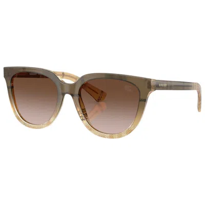 Burberry Acetate Be4469 Phantos Sunglasses In Brown