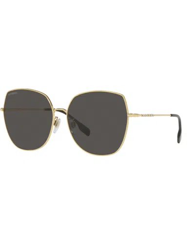Burberry Women's Sunglasses, Be3136d In Gold