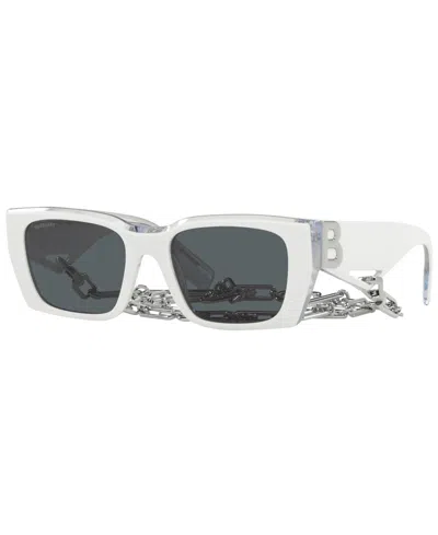 Burberry Women's Sunglasses, Be4336 Poppy In White