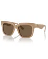 Burberry 54mm Square Sunglasses In Beige