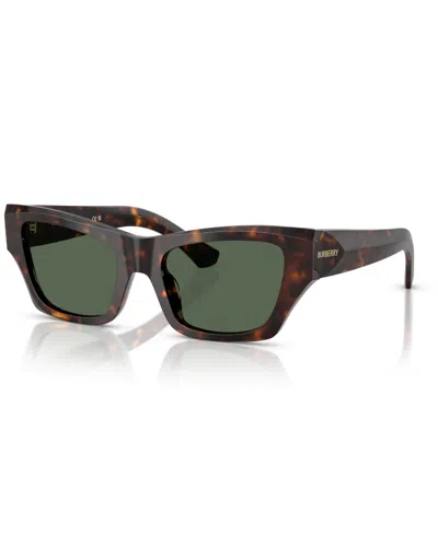 Burberry Women's Sunglasses Be4441u In Dark Havana
