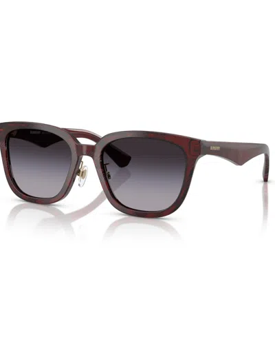 Burberry Women's Sunglasses Be4446d In Grey Gradient