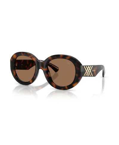 Burberry Women's Sunglasses, Be4497u In Dark Tortoise