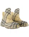 Burberry Marsh Low Ankle Boots In Multi