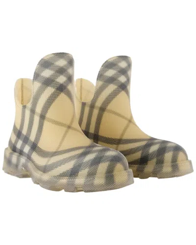 Pre-owned Burberry Women's Synthetic Marsh Low Bootie, Never Worn (authentic Pre-loved) In Multi