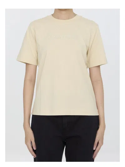 BURBERRY WOMEN'S T-SHIRT WITH PAISLEY LOGO