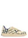 Burberry Women Embroidered Canvas Terrace Sneakers In Multi