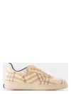 Burberry Light Terrace Sneakers Checkered Pattern In Pink
