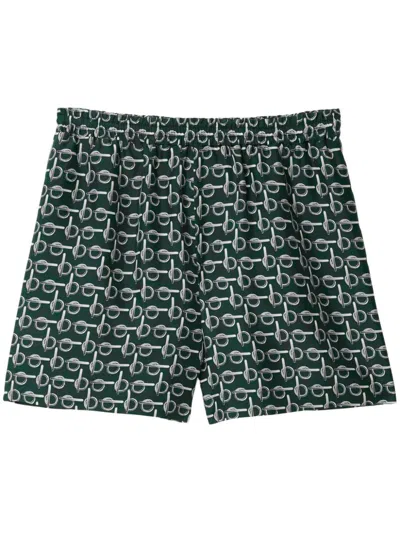 BURBERRY BURBERRY WOMEN TEXTURED SHORTS