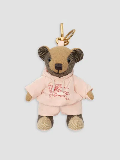 Burberry Women's Thomas Equestrian Knight-embroidered Bear Charm In Multi