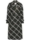 Burberry Women Trench Coat In Multi