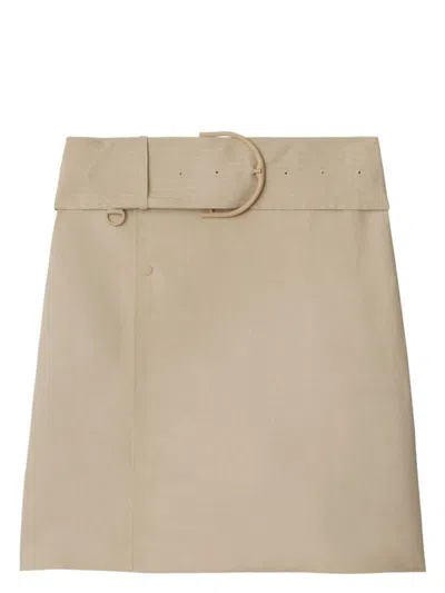BURBERRY WOMEN'S TRENCH SKIRT