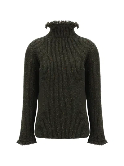 Burberry Women Turtleneck Sweater In Black