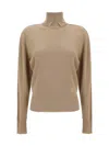 Burberry Turtleneck Sweater In Multicolor