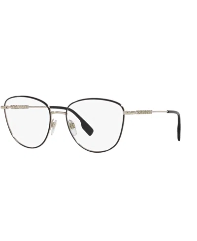 Burberry Women's Virginia Eyeglasses, Be1376 In Black