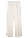 Burberry Blend Trousers In White