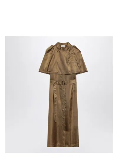 BURBERRY WOMEN'S VISCOSE TWILL TRENCH DRESS
