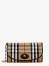 Burberry Canvas Shoulder Bag In Multi