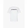 Burberry Logo-print Cotton T-shirt Clothing In White