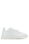 Burberry Women Box Sneaker In Leather In White