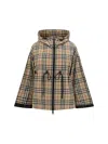Burberry Women Windproof Jacket Bacton In Multicolor