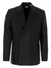 Burberry Black Wool Blend Blazer