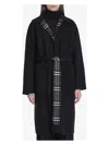 Burberry Mid-length Reversible Wool Car Coat
