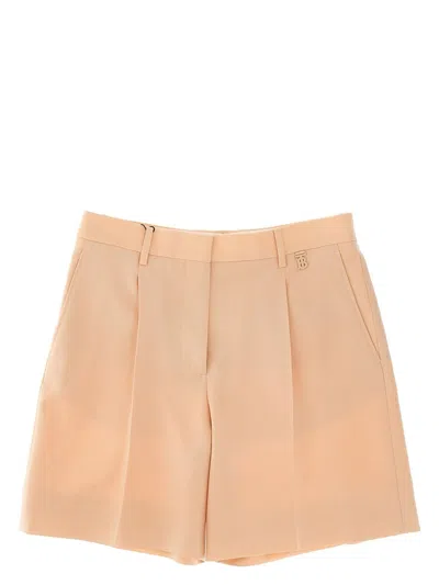 BURBERRY WOMEN'S WOOL SHORTS