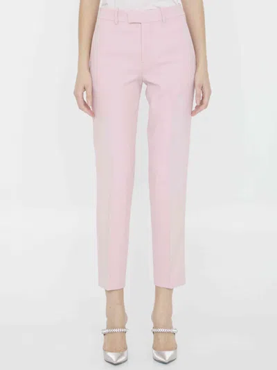 BURBERRY BURBERRY WOMEN WOOL TAILORED TROUSERS