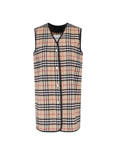 Burberry Women's Wool-cashmere Jacket In Multi