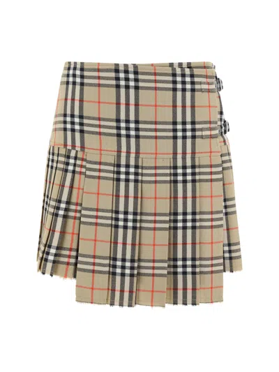 BURBERRY BURBERRY WOMEN ZOE SKIRT
