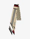 Burberry Check Archive Scarf In Archive Beige