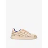 Burberry Light Terrace Sneakers Checkered Pattern In Beige Comb