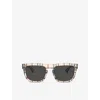 Burberry Acetate Be4432u Sunglasses In Grey