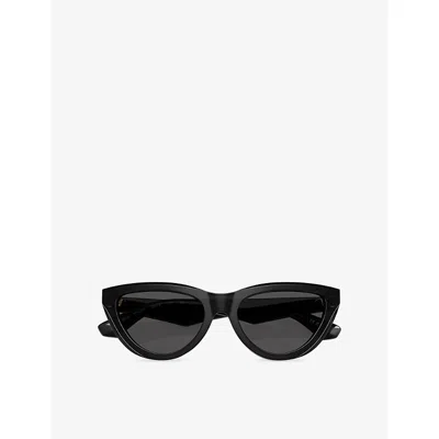 Burberry Womens Grey Be4436u Cat-eye Acetate Sunglasses