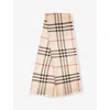 Burberry Womens Stone Check Burb Mu 220x70 Gnt Chk Gze In Stone Check